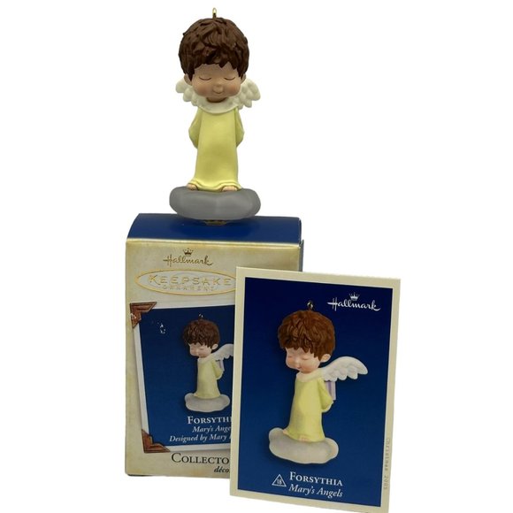 Hallmark Keepsake Ornament 2005 Forsythia Mary's Angels # 18 Series Christmas - Picture 10 of 11